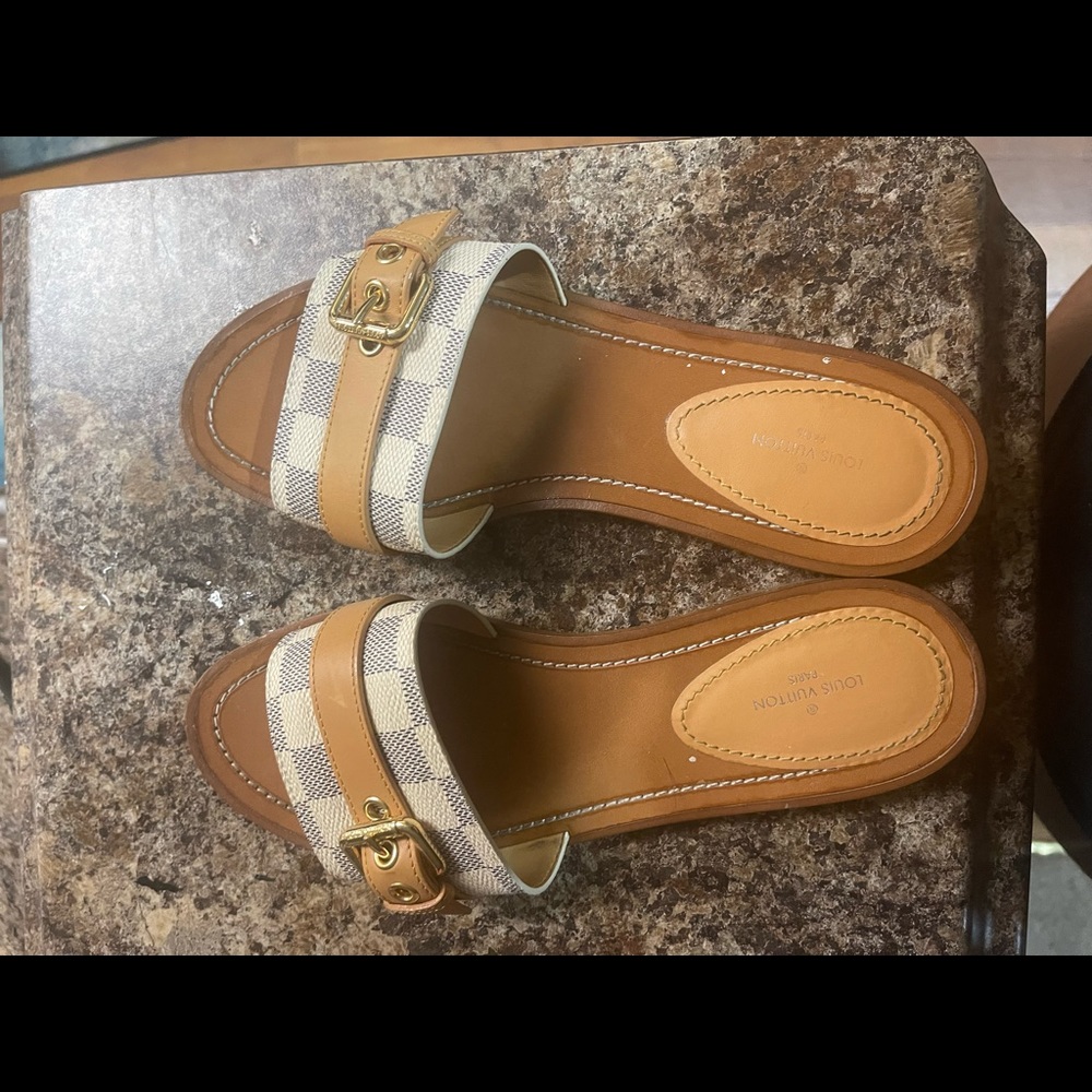 Louis Vuitton Mono Printed sandals